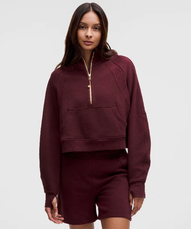 Sporty Streetwear lululemon Scuba Oversized Half-Zip Hoodie