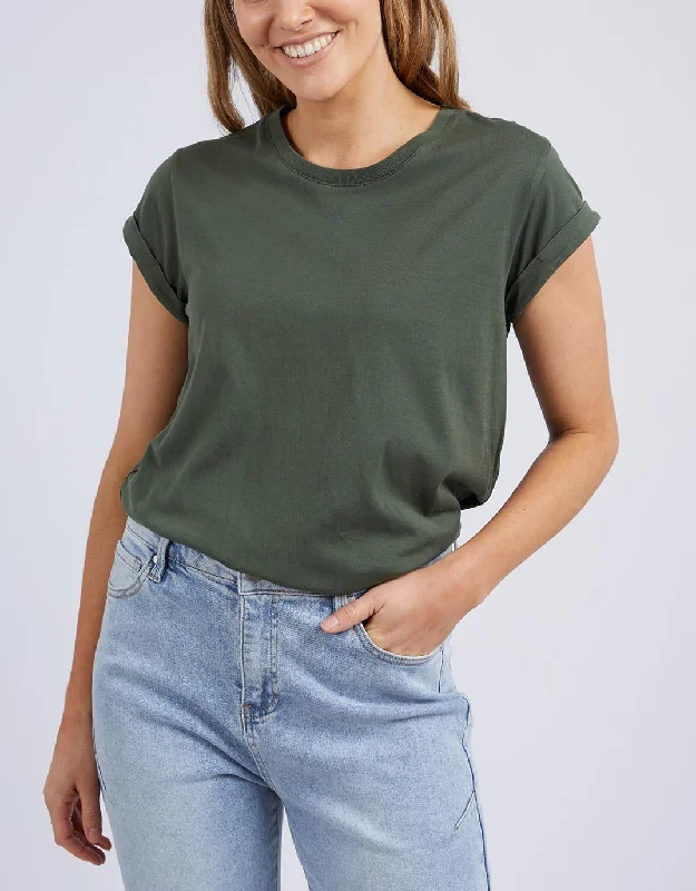 Women’s Fashion Essentials Manly Tee - Khaki