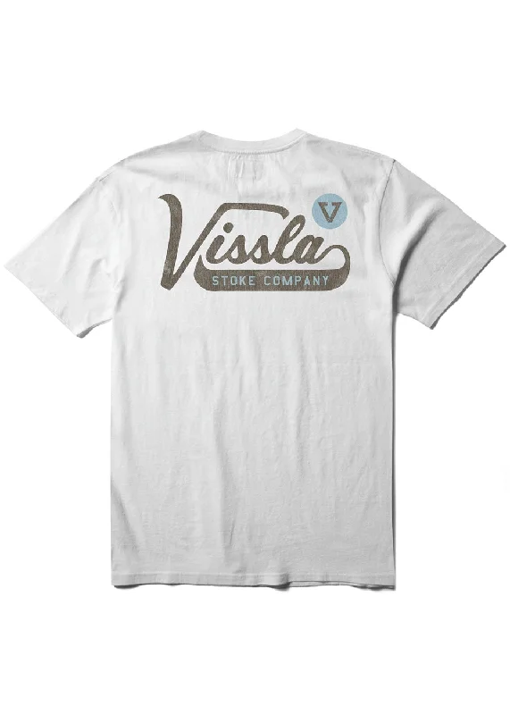 Women Fashion Emblem Short Sleeve Pocket Tee