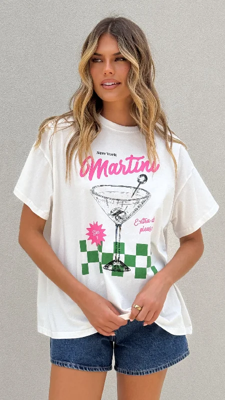 Trendsetter's Closet Martini Tee - Pink/Green