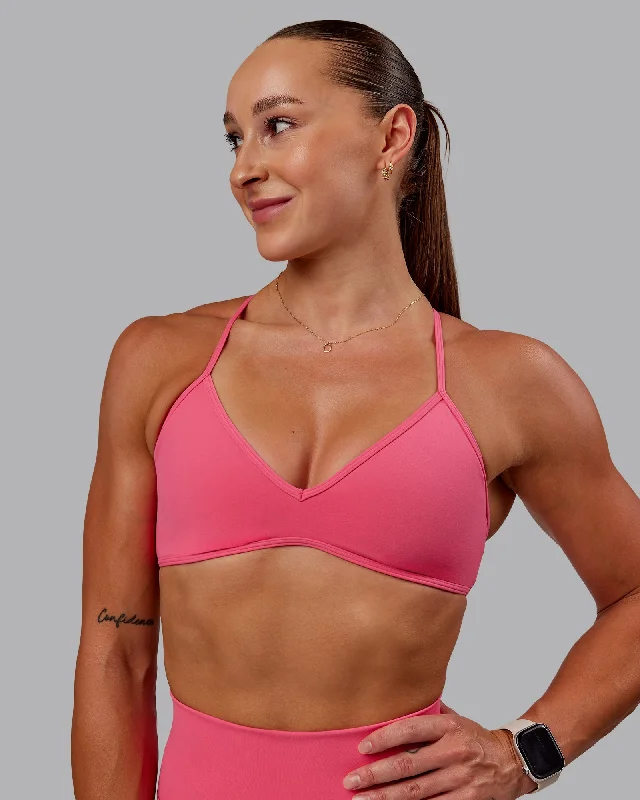 Holiday Discount Ambience Sports Bra - Hot Pink
