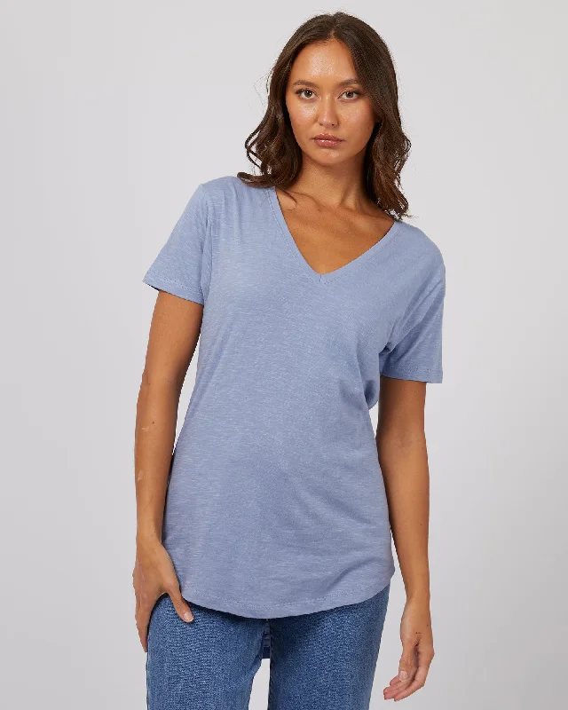 Women's Clothing Online Sale Silent Theory Marvelous Tee Slate