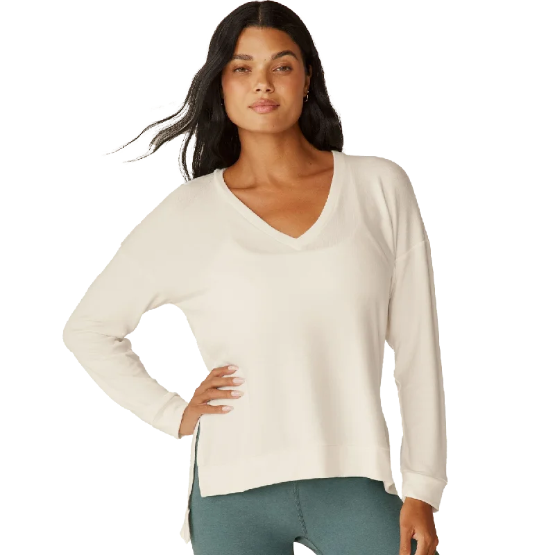 Athleisure Wear Women's Long Weekend Lounge Pullover