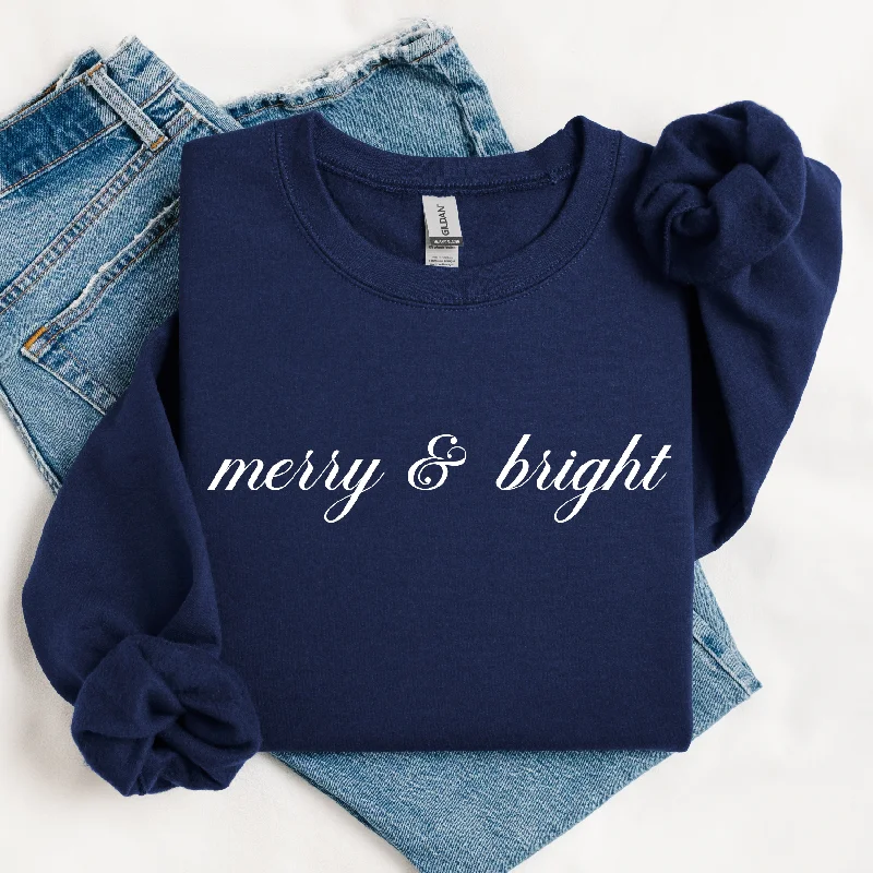 Luxury Fashion merry & bright • Navy Pullover