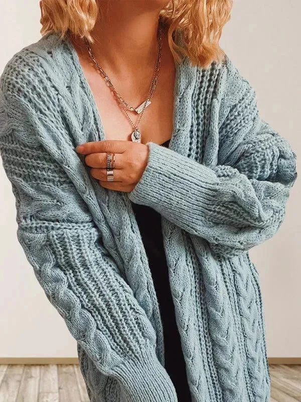 Crazy Discounts, Hurry Up Flower Drop Sleeve Cardigan Sweater