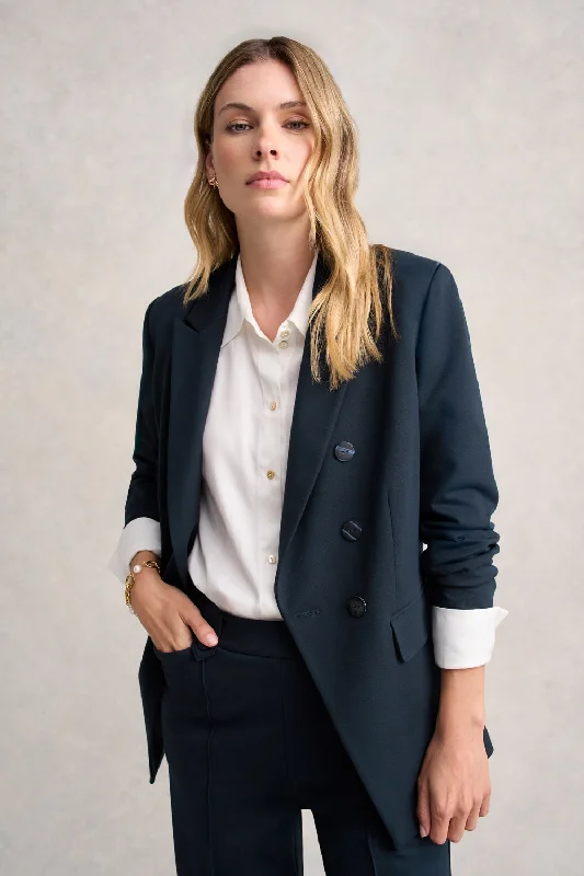 Hot Brand Discounts Ponte Blazer - Ink