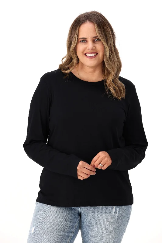 Redefining Women's Fashion AS Colour Sophie L/S Black