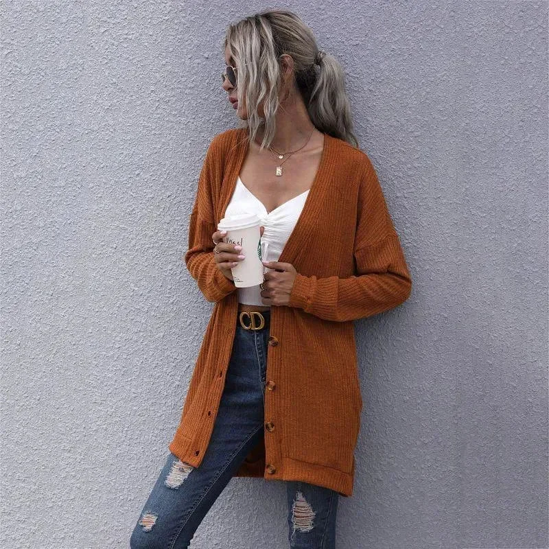 Catch Every Fashion Trend V-neck Women Cardigan Sweater