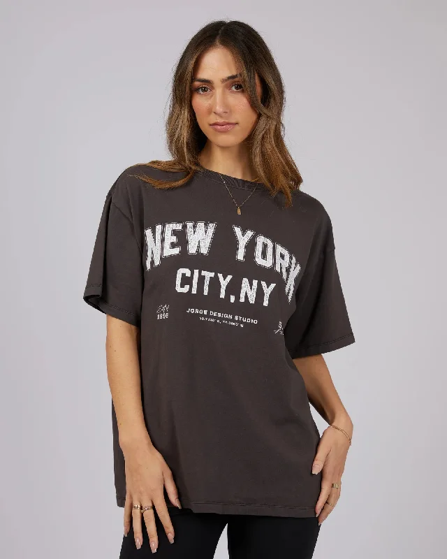 Casual Dresses for Women Jorge New York Tee Washed Black