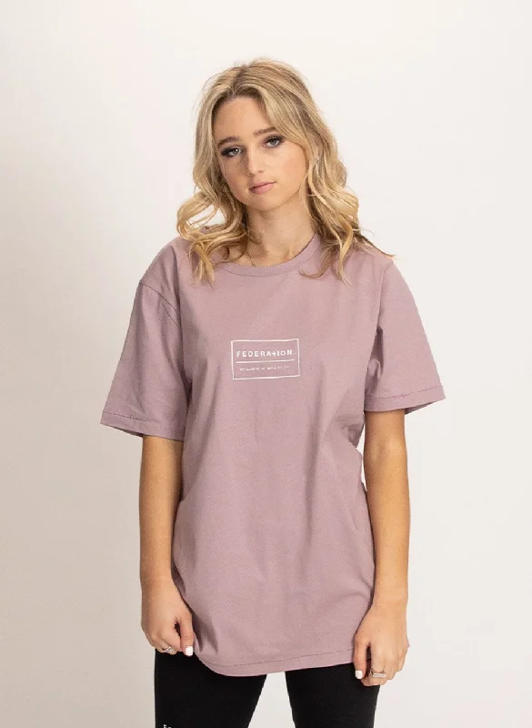 Trend Forward Women's Wear Federation Staple Tee For You Bruised