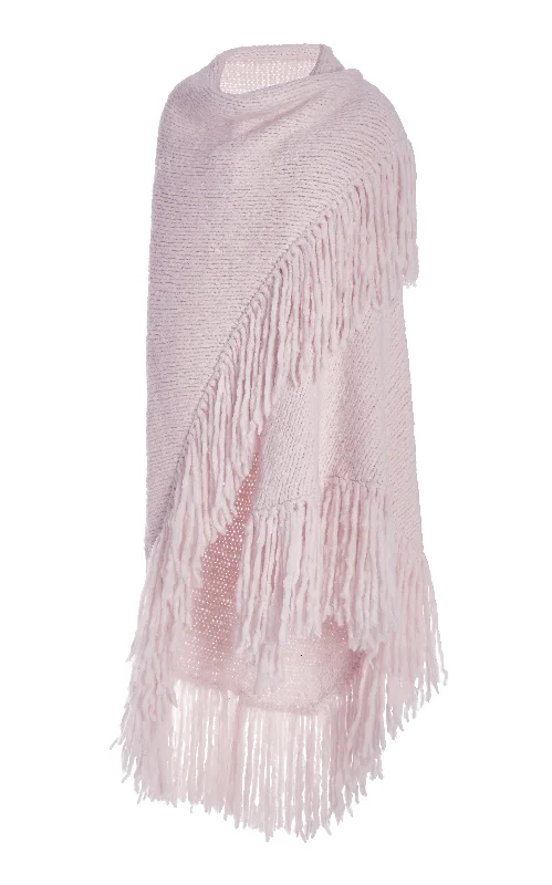 Flash Sale Or Flash Sales Lauren Knit Wrap in Blush Welfat Cashmere