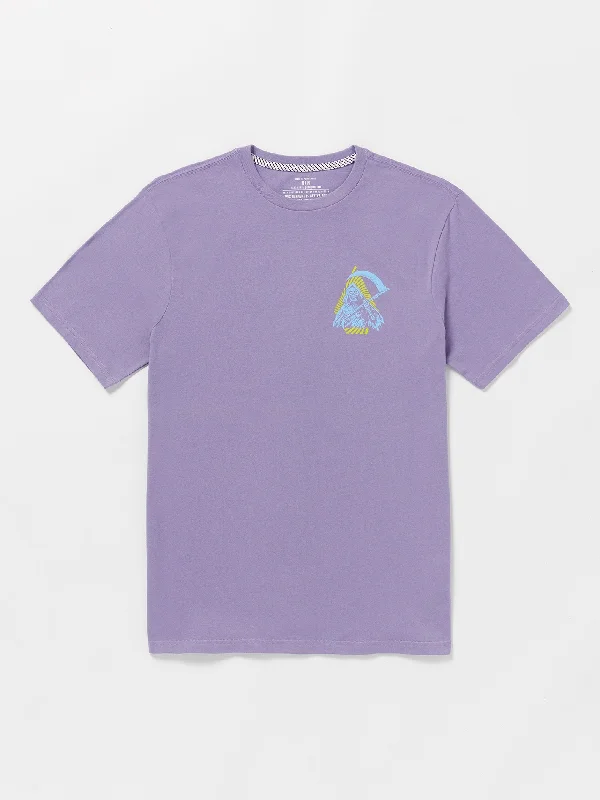 Style Streetwear Reaps Short Sleeve Tee - Purple Haze