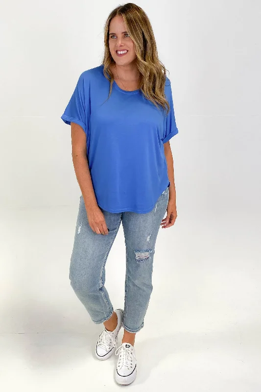 Unleash Your Fashion Betty Basics Janina Tee Deep Blue