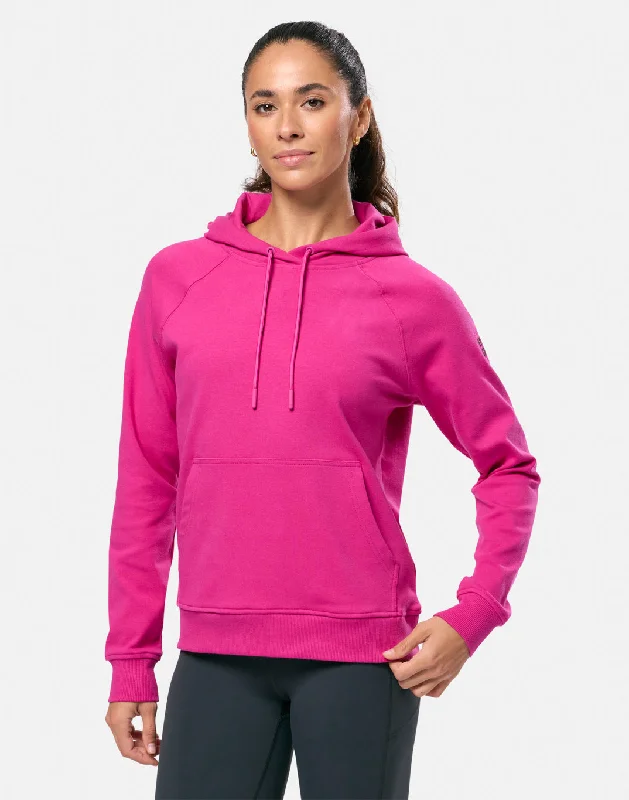 Stupidly Low Prices Chill Patch Hoodie in Electric Berry