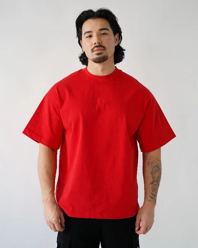 Innovate Your Wardrobe Essential T-Shirt - Chili