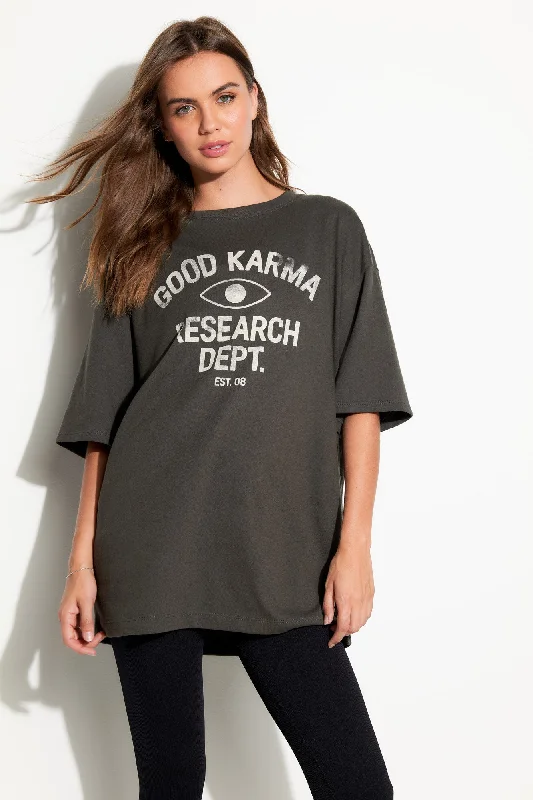 Sophisticated Style Good Karma Boyfriend Tee